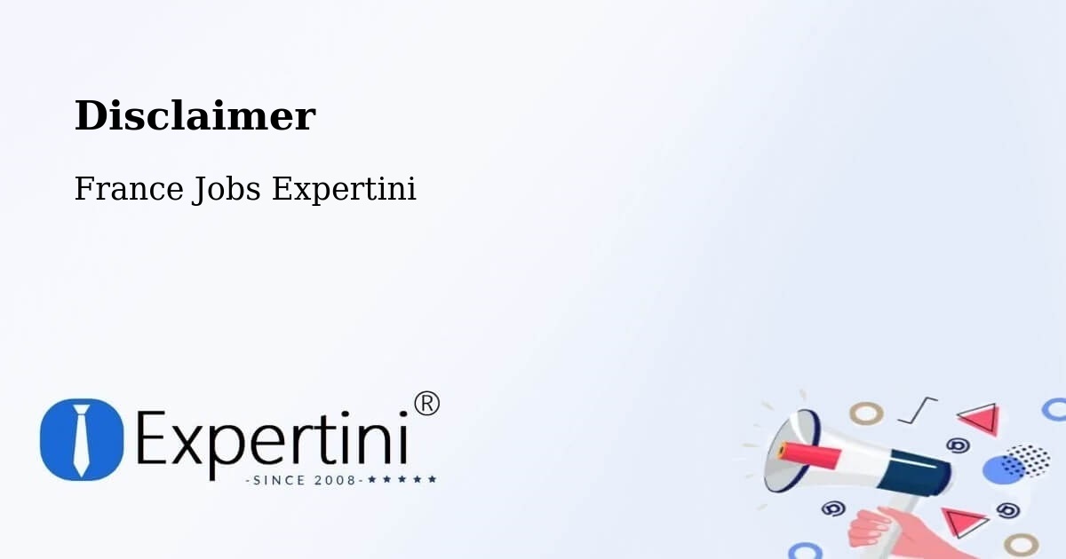 Disclaimer – Charente - France Jobs Expertini
