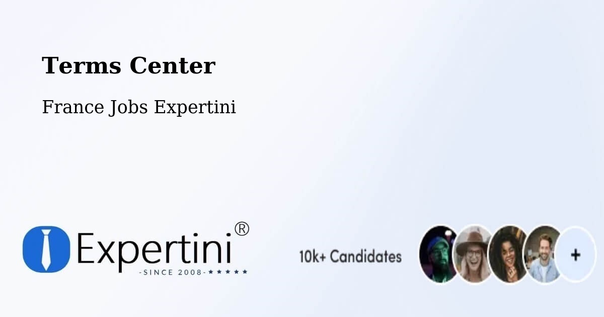 Terms of Service – Charente - France Jobs Expertini